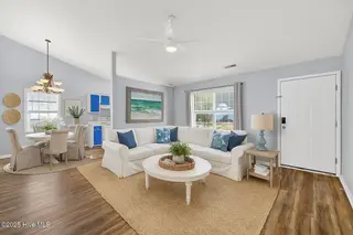 716 Varsity Drive, Wilmington, NC 28403 – photo 3: Virtually Staged-Living Room