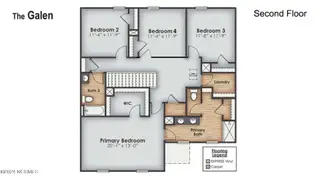 710 Lantern Rest Lane Lot 490, Jacksonville, NC 28546 – photo 4: Galen 2nd floor