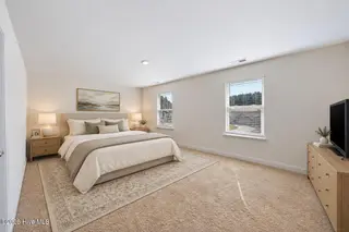 4136 Bertines Court, Elm City, NC 27822 — 3-bedroom home in River Stone, Elm City, NC, photo 24 of 39: Master Bedroom