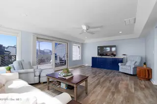 301 Salter Path Road 12 Genesis, Pine Knoll Shores, NC 28512 – photo 13: Open Living Room with Ocean Views
