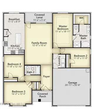 405 S Carey Street Lot 68, La Grange, NC 28551 – photo 4: 1902 Floorplan