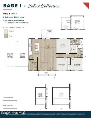 931 Plymouth Road, Boiling Spring Lakes, NC 28461 – photo 2: Sage Floorplan