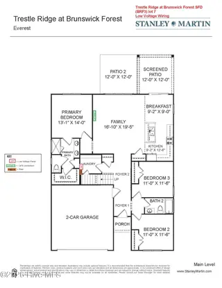 2025 Brisco Way 7, Leland, NC 28451 – photo 2: Lot 7 Everest F Floor plan_Page_1