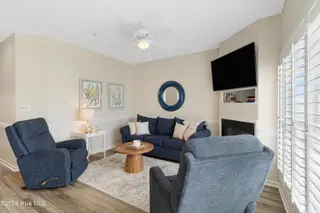 105 Beachwood Drive 1c Blue Water Condominiums, Atlantic Beach, NC 28512 – photo 4: Living room