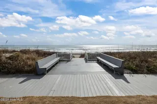 The Islander Suites, Emerald Isle — 1-bedroom condo in The Islander Suites, Emerald Isle, NC, photo 15 of 23: Access Dock to Beach