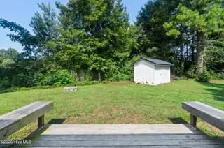 111 Pirates Lane, Havelock, NC 28532 – photo 23: 111 Pirates Ln. backyard