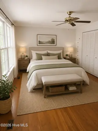 3017 Octavia Drive, Rocky Mount, NC 27804 – photo 11: Virtually Stage Master Bedroom 3017 Octa
