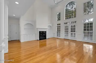 1119 Falling River Walk, Rocky Mount, NC 27804 — 4-bedroom home in River Falls, Rocky Mount, NC, photo 8 of 51: Built-In Bookcases + Molding