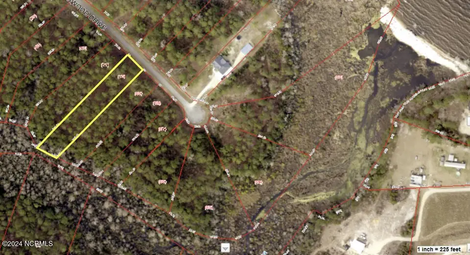122 Cedarwood, Havelock, NC 28532 – photo 1 of 3: 122 Cedarwood GIS Topo Pic
