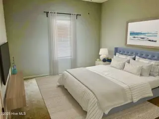 702 Pirates Landing Drive, Beaufort, NC 28516 – photo 16: Virtually Staged Secondary Bedroom