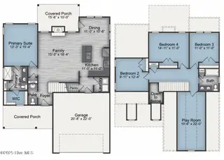 4070 Reunion Pointe Lane, New Bern, NC 28562 – photo 3: Causeway Floor Plan