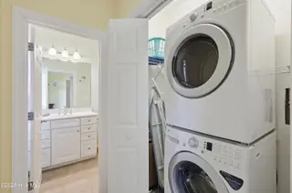 105 Winston Avenue Unit B, Atlantic Beach, NC 28512 – photo 5: Laundry Closet