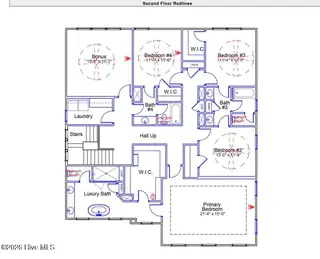 1313 Pandion Drive, Wilmington, NC 28411 — 5-bedroom home in Scotts Hill Village, Wilmington, NC, photo 3 of 21: Second Floor SHV 134