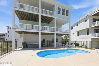 109 Ocean Bluff Drive, Indian Beach, NC 28512 – photo 7: Rear Elevation