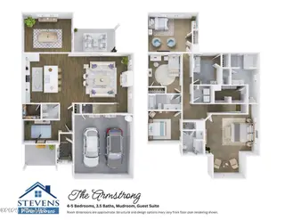 33 S Bandwheel Way, Hampstead, NC 28443 – photo 2: Armstrong 3-D Floor Plan