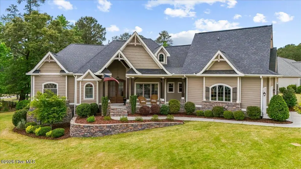 620 Herons Brook Drive, Whispering Pines, NC 28327 – photo 1 of 61: Front