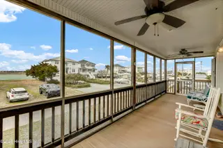 1023 Carolina Boulevard, Topsail Beach, NC 28445 – photo 20: Screened Front Porch