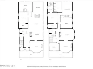 223 S 5th Avenue, Wilmington, NC 28401 — 6-bedroom home in Historic District, Wilmington, NC, photo 7 of 48: Full Layout - No Dimensions