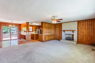 170 William Pearce Road, Kinston, NC 28501 – photo 6: Den with Fireplace