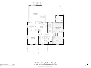 1302 Crest Drive, Aberdeen, NC 28315 – photo 3: Floor Plan