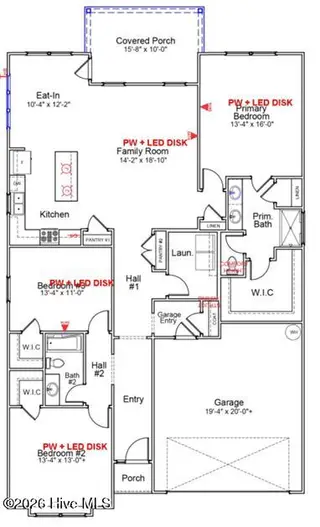 1565 Rodanthe Avenue, Castle Hayne, NC 28429 — 3-bedroom home in Avenue One, Castle Hayne, NC, photo 2 of 28