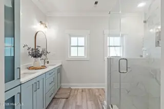 1042 Mable Drive, Calabash, NC 28467 — 3-bedroom home, Calabash, NC, photo 19 of 55: Primary Bathroom