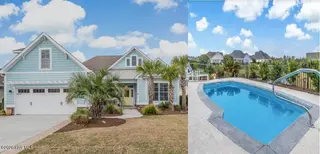 1388 Dunes Boulevard SW, Ocean Isle Beach, NC 28469 – photo 1: FRONT AND REAR VIEW