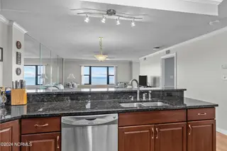 1505 Salter Path Road 304, Indian Beach, NC 28512 — 2-bedroom condo in Summer Winds Condominiums, Indian Beach, NC, photo 13 of 53: Kitchen