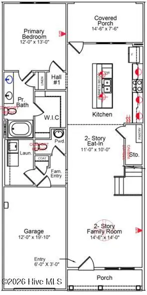 6787 Fellowship Drive, Leland, NC 28451 — 4-bedroom townhome in Grand Park, Leland, NC, photo 2 of 46: 13 1st floor