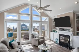 2009 Emerald Drive, Emerald Isle, NC 28594 – photo 4: Living Area w/ Ocean Views