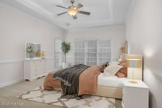1119 Falling River Walk, Rocky Mount, NC 27804 — 4-bedroom home in River Falls, Rocky Mount, NC, photo 21 of 51: Primary BR Virtually Staged