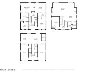 116 Hardwick Lane, Newport, NC 28570 – photo 8: FLOOR PLAN with Measurements