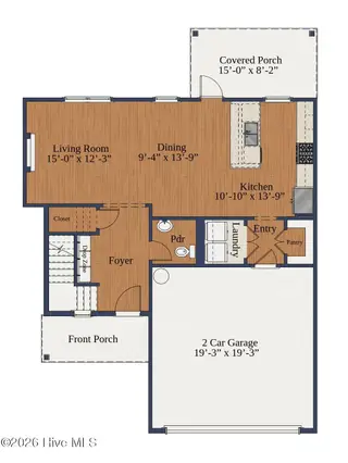 632 Chambers Drive, Southern Pines, NC 28387 – photo 3: SL_54_First_Floor