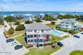 2804 Pier Pointe Drive 7a1, Emerald Isle, NC 28594 – photo 24: Aerial view with pool