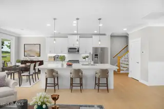 203 Windswept Lane, Beaufort, NC 28516 – photo 3: Open Concept Kitchen/Living/Dining
