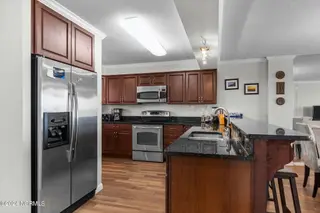 1505 Salter Path Road 304, Indian Beach, NC 28512 — 2-bedroom condo in Summer Winds Condominiums, Indian Beach, NC, photo 10 of 53: Kitchen