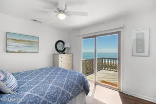 1819 Salter Path Road, Indian Beach, NC 28512 – photo 8: Primary bedroom suite w/ great views