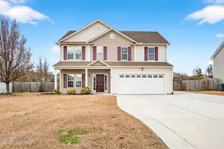 108 Woods Run Circle, Richlands, NC 28574 — 4-bedroom home in Trifield Estates, Richlands, NC, photo 1 of 42
