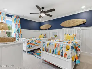 9251 Salty Breeze Place, Leland, NC 28451 — 5-bedroom home in Grand Park, Leland, NC, photo 23 of 42: Upstairs Bedroom - Goodwin B - Parke at