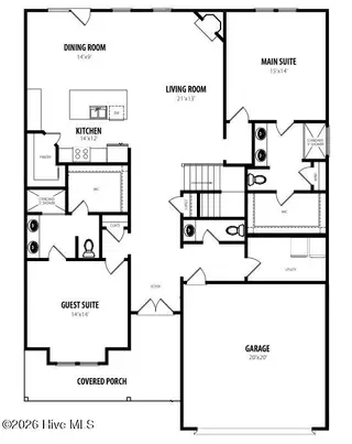 50 Watermere Street, Wendell, NC 27591 – photo 8: First Floor