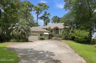 142 Oakleaf Drive, Pine Knoll Shores, NC 28512 – photo 2: Front of Home