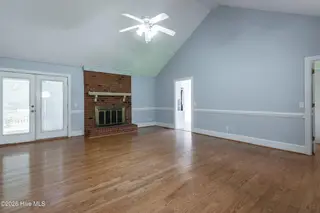 106 Duchess Drive, Winterville, NC 28590 – photo 15: spacious living room with fire place