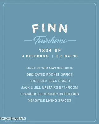 911 Everlong Lane, Wilmington, NC 28412 — 3-bedroom townhome in Riverlights, Wilmington, NC, photo 14 of 31: Spaniel 3