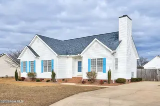 6574 Leigh Road, Rocky Mount, NC 27803 — 3-bedroom home in Williams Farm, Rocky Mount, NC, photo 2 of 30: Front Leigh Rd