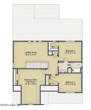 315 Ashurst Road, Carthage, NC 28327 – photo 3: Second Floor Cutsheet