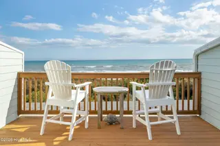 535 Salter Path Road Unit 2, Pine Knoll Shores, NC 28512 – photo 5: Deck Off Living Area