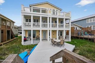 1106 Fort Fisher Boulevard N Unit 1, Kure Beach, NC 28449 – photo 3: 2 - Duplex from Boardwalk