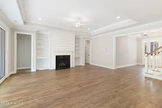 112 Antebellum Drive, Havelock, NC 28532 – photo 11: Open Living Room with Fireplace