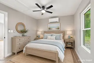 171 Long Pond Loop, Swansboro, NC 28584 – photo 10: Bedroom 1 Virtually Staged