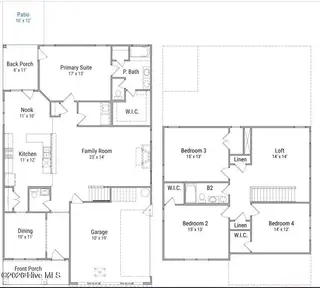 2505 Plover Way, New Bern, NC 28562 – photo 9: floor plan